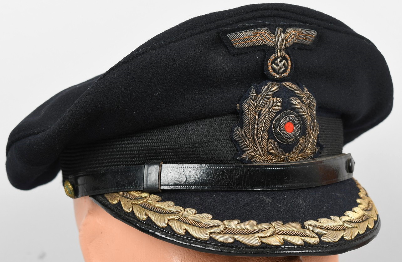 Kriegsmarine Field Grade Officer's Visor Cap