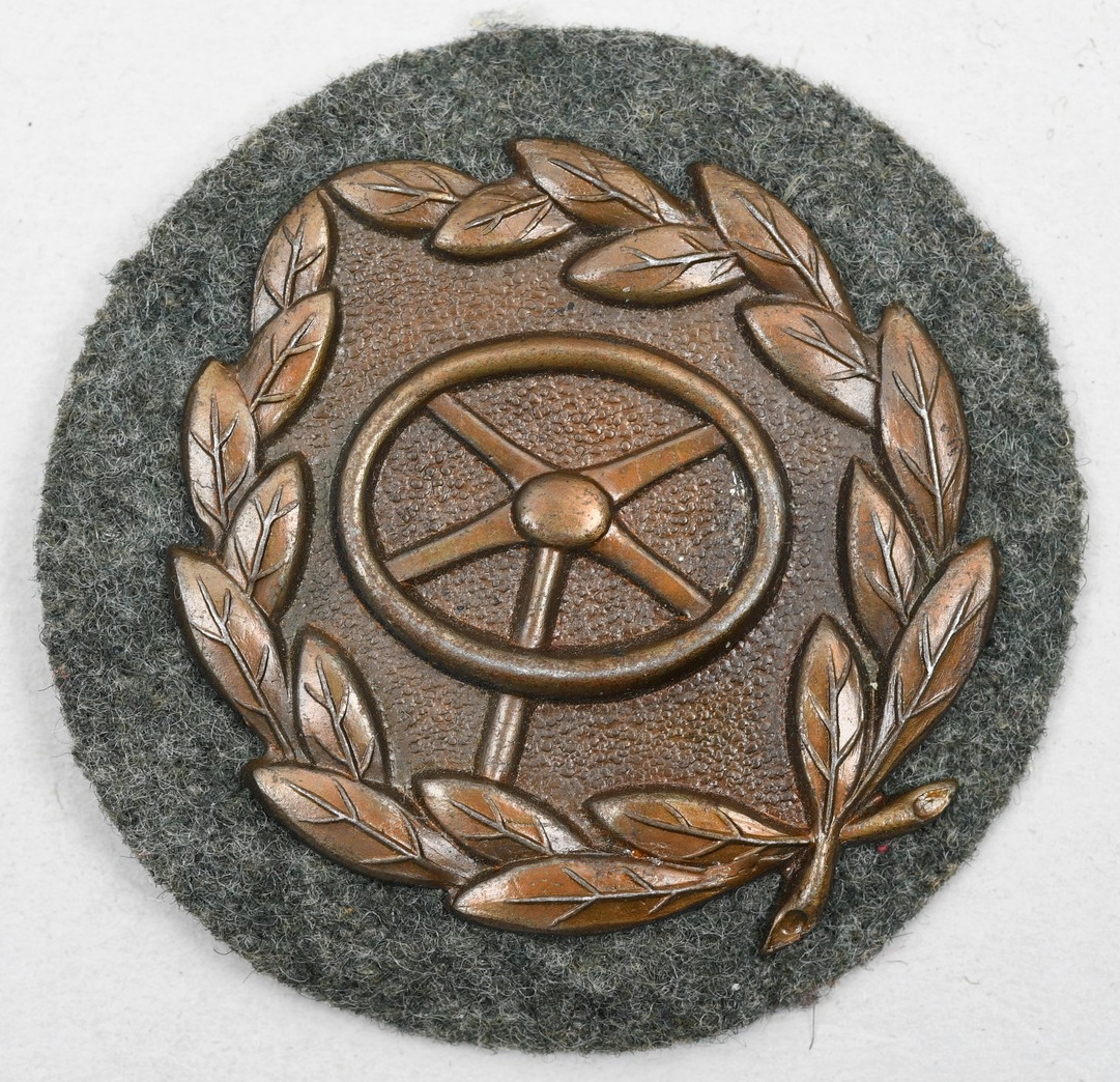 Driver's Profiency Badge in Bronze