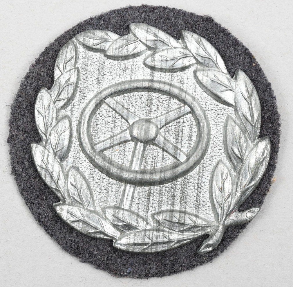 Driver's Profiency Badge in Silver