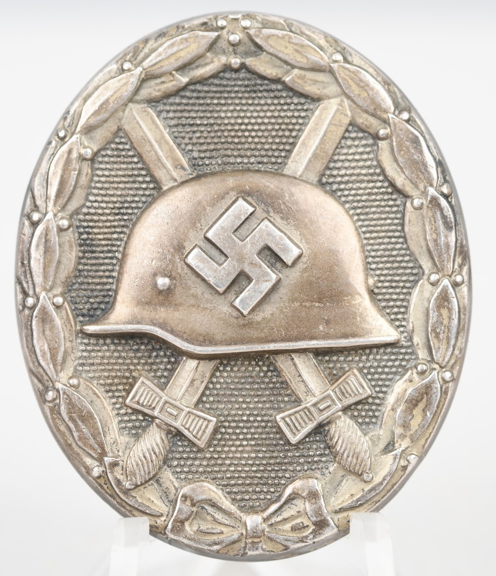 Wound Badge 1939 In Silver Made of Tombak