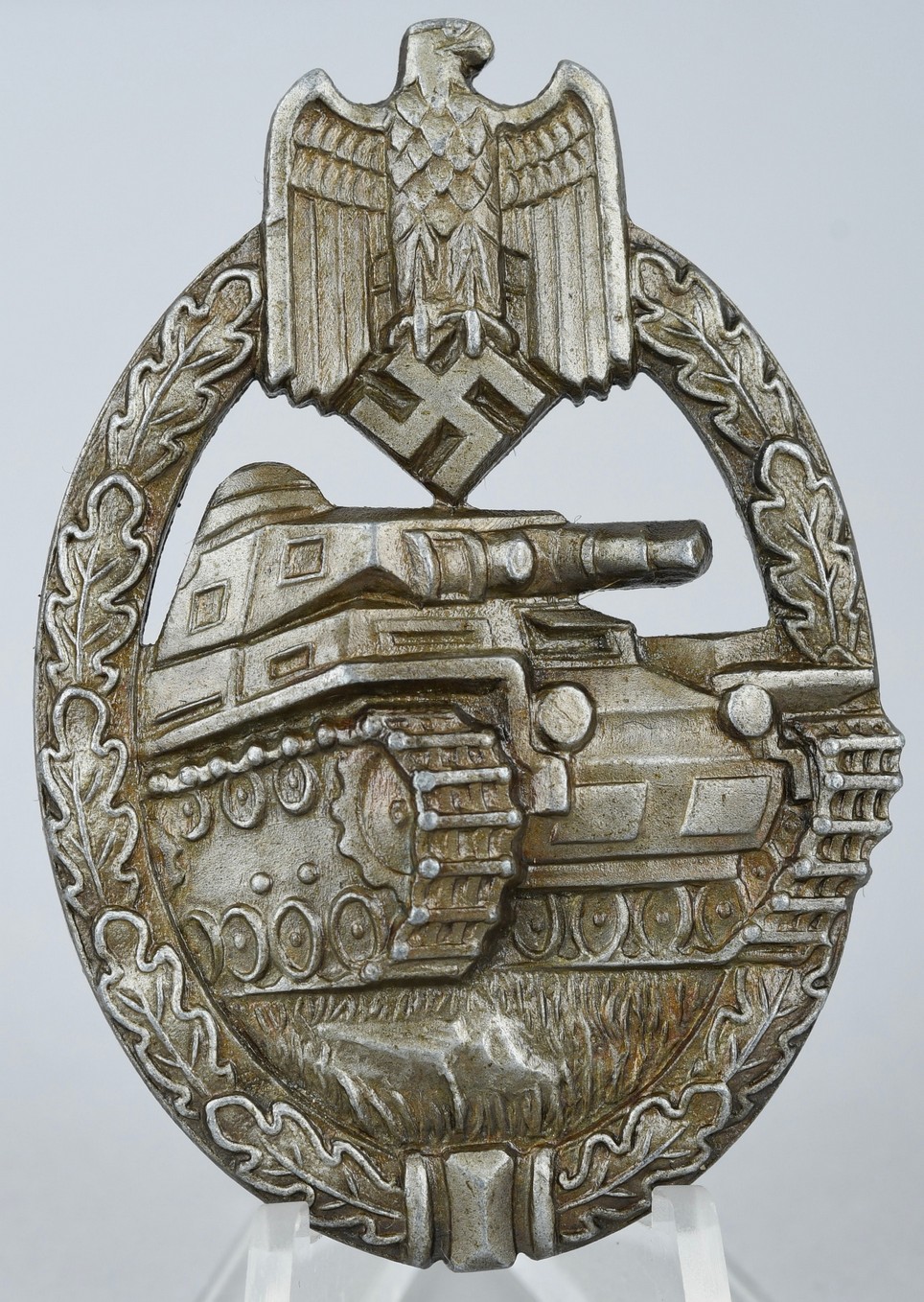 Panzer Assault Badge In Bronze