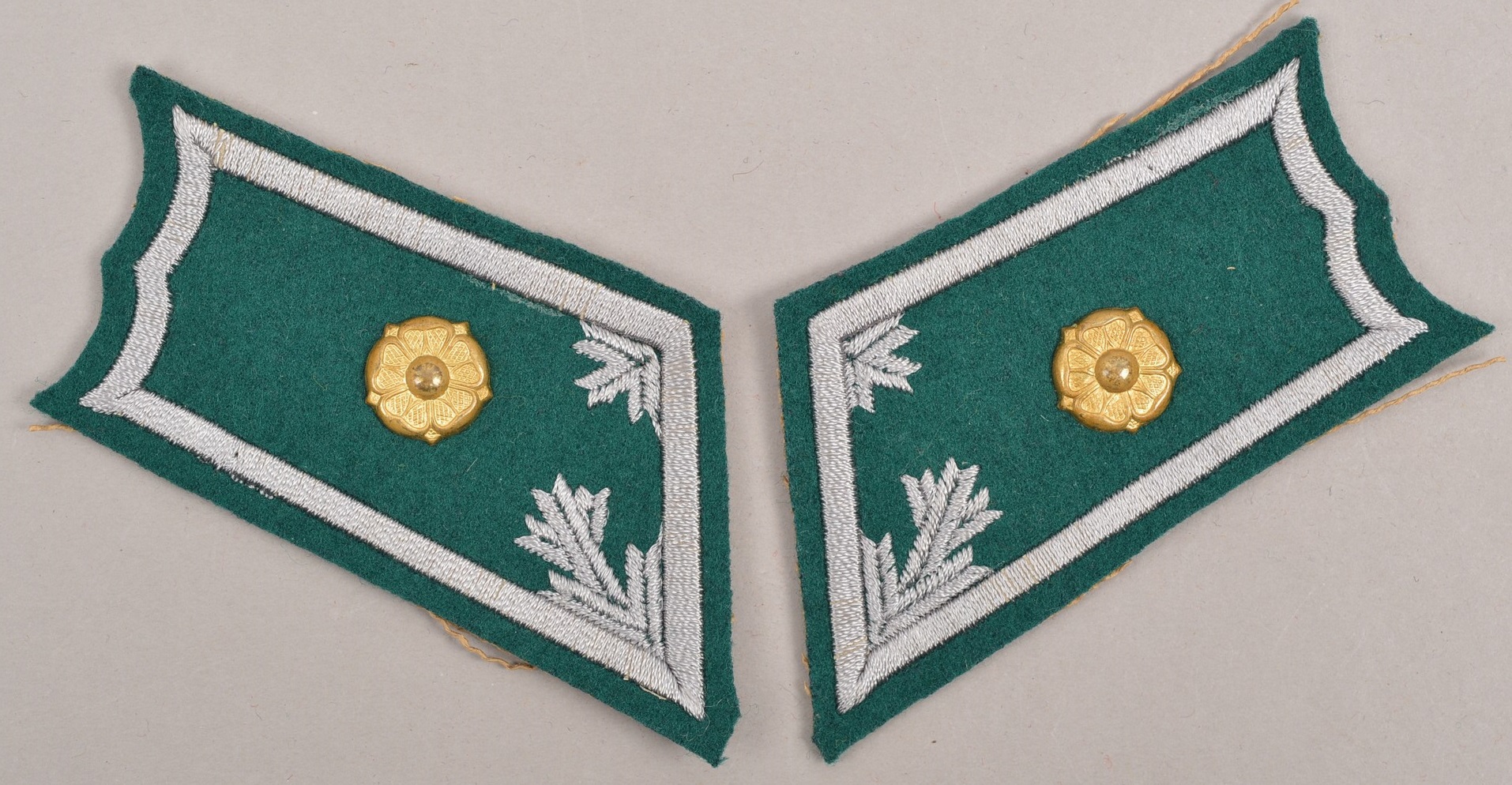 Finnish Infantry Leutnants (Fänriks) Collartabs