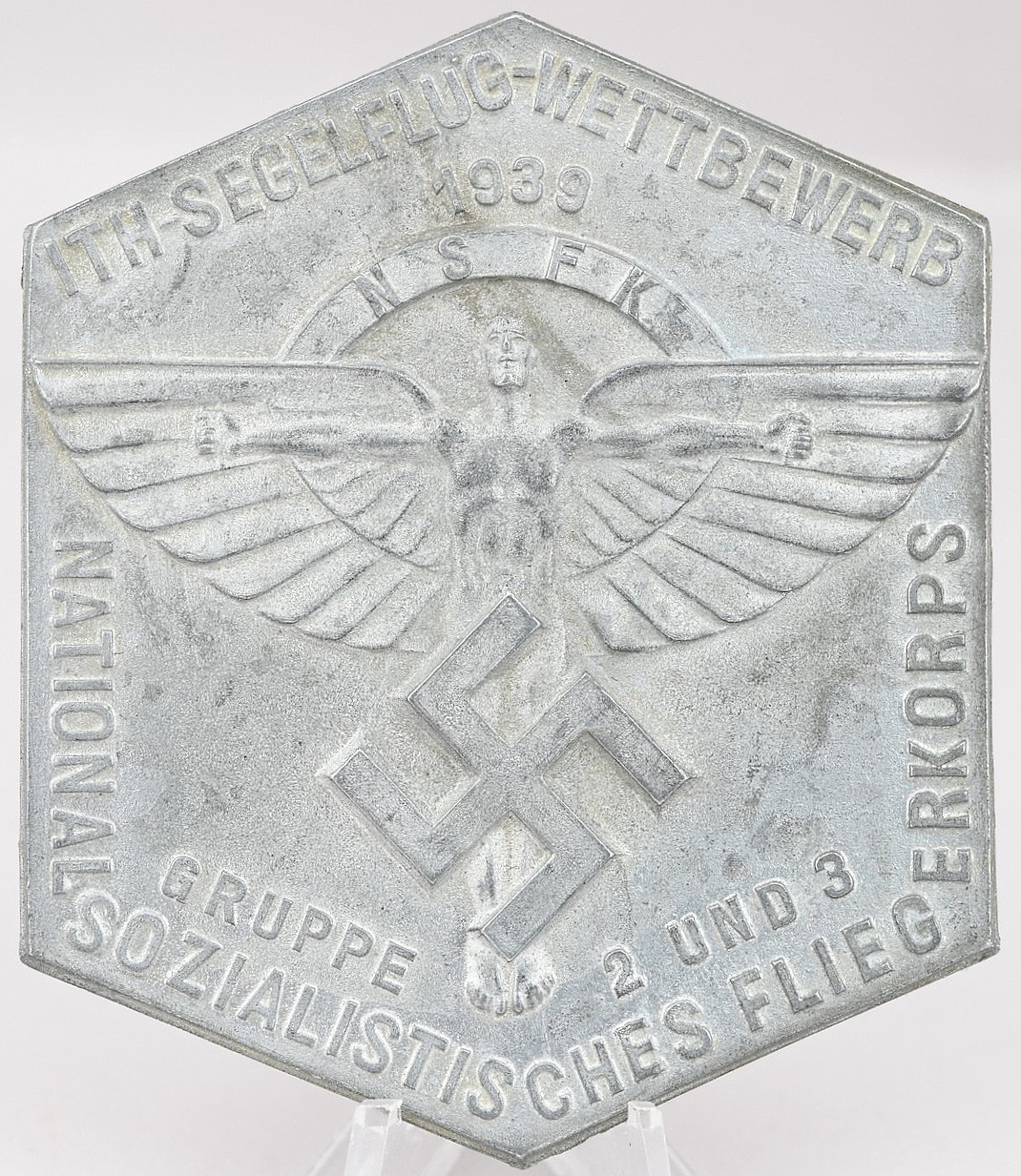 NSFK Competition Award 1939 Silver Plaque