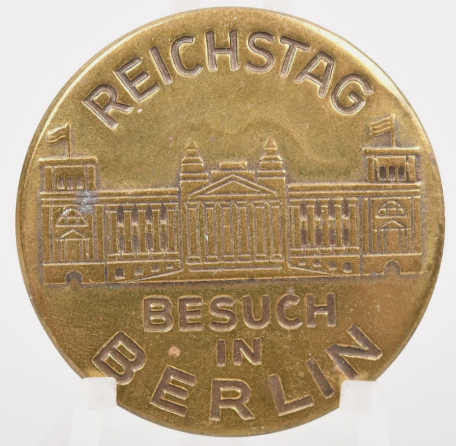 Reichstag Besuch In Berlin Badge