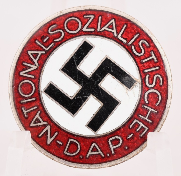 NSDAP Membership Badge Rare Maker RZM M1/170