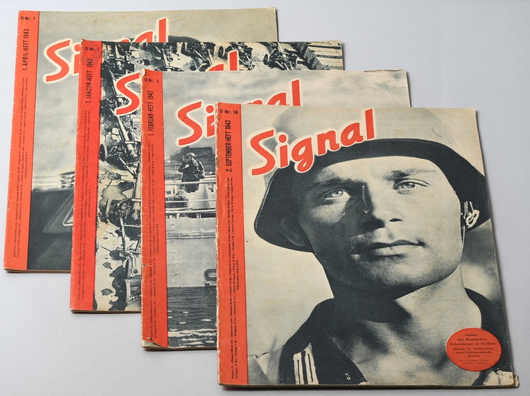 Signal Magazine 4 Different All From 1943