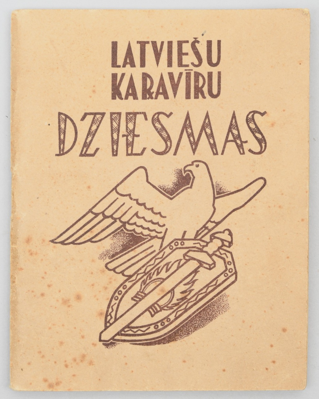 Latvian Legion Song Book 1943