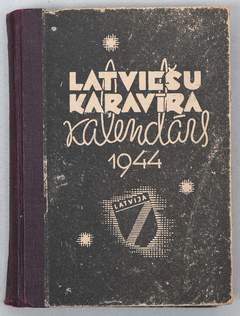 Latvijan 1944 SS / Police Soldier Instructional Calendar
