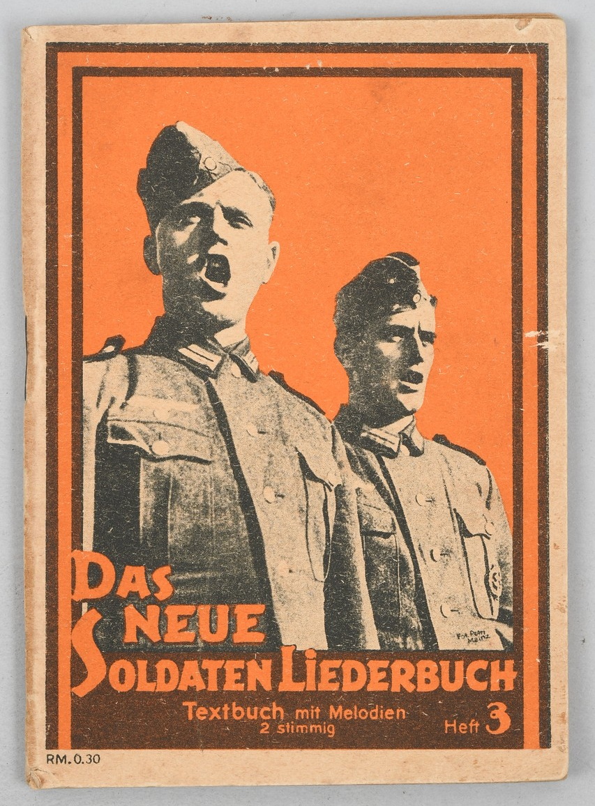 Wehrmacht song book Das neue Soldaten Liederbuch Band 3