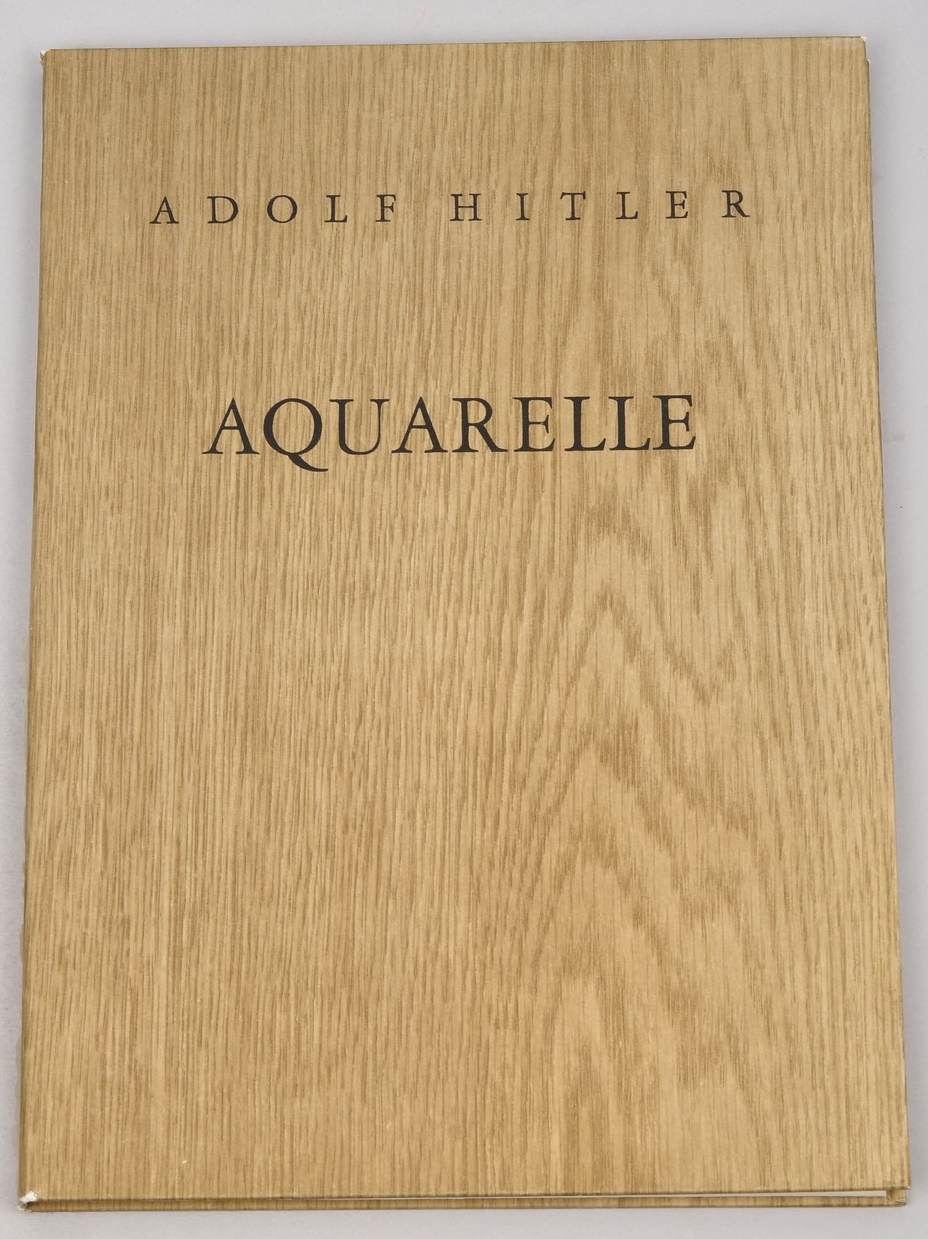 Aquarelle 1937 - Folio of Adolf Hitlers Most Famous Watercolor P