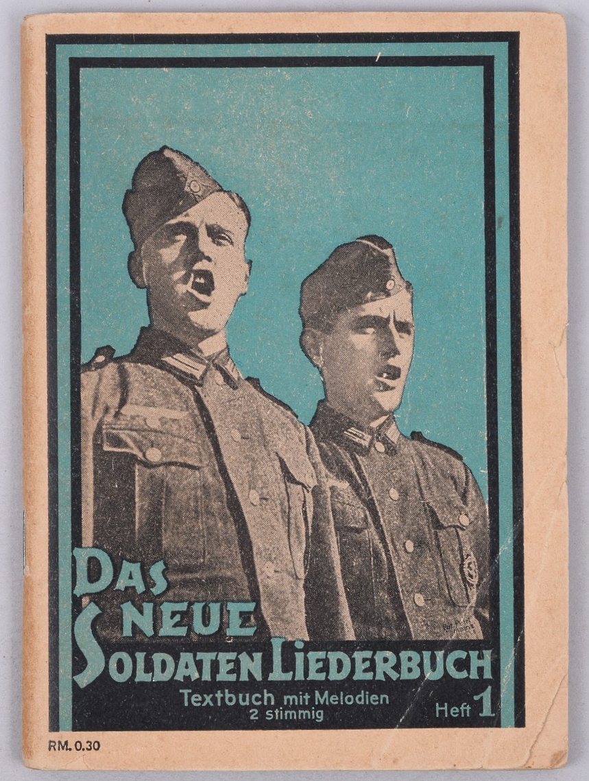 Wehrmacht song book Das neue Soldaten Liederbuch 1