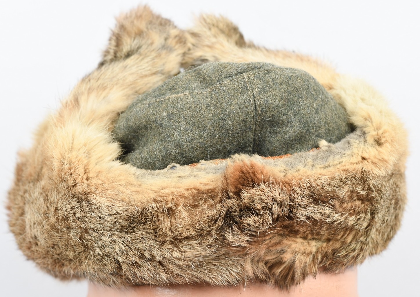 Heer / Waffen-SS Winter Rabbit Fur Cap