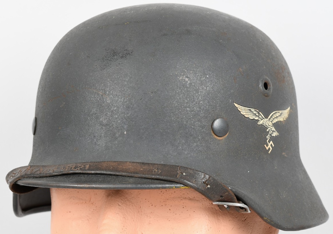 Luftwaffe M40 SD Helmet, Flight School Marked