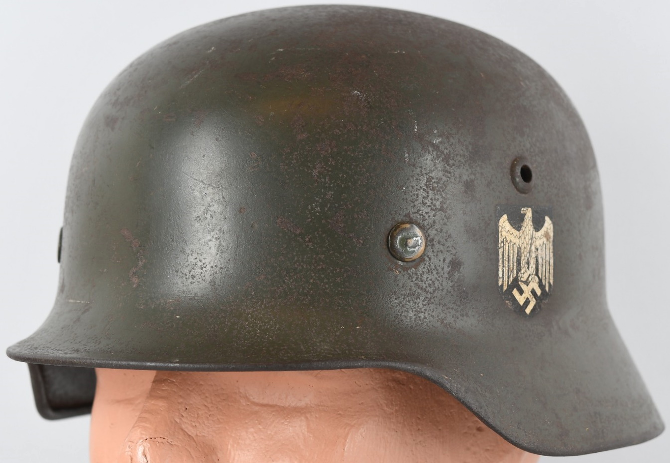 Heer M35 Single Decal Helmet