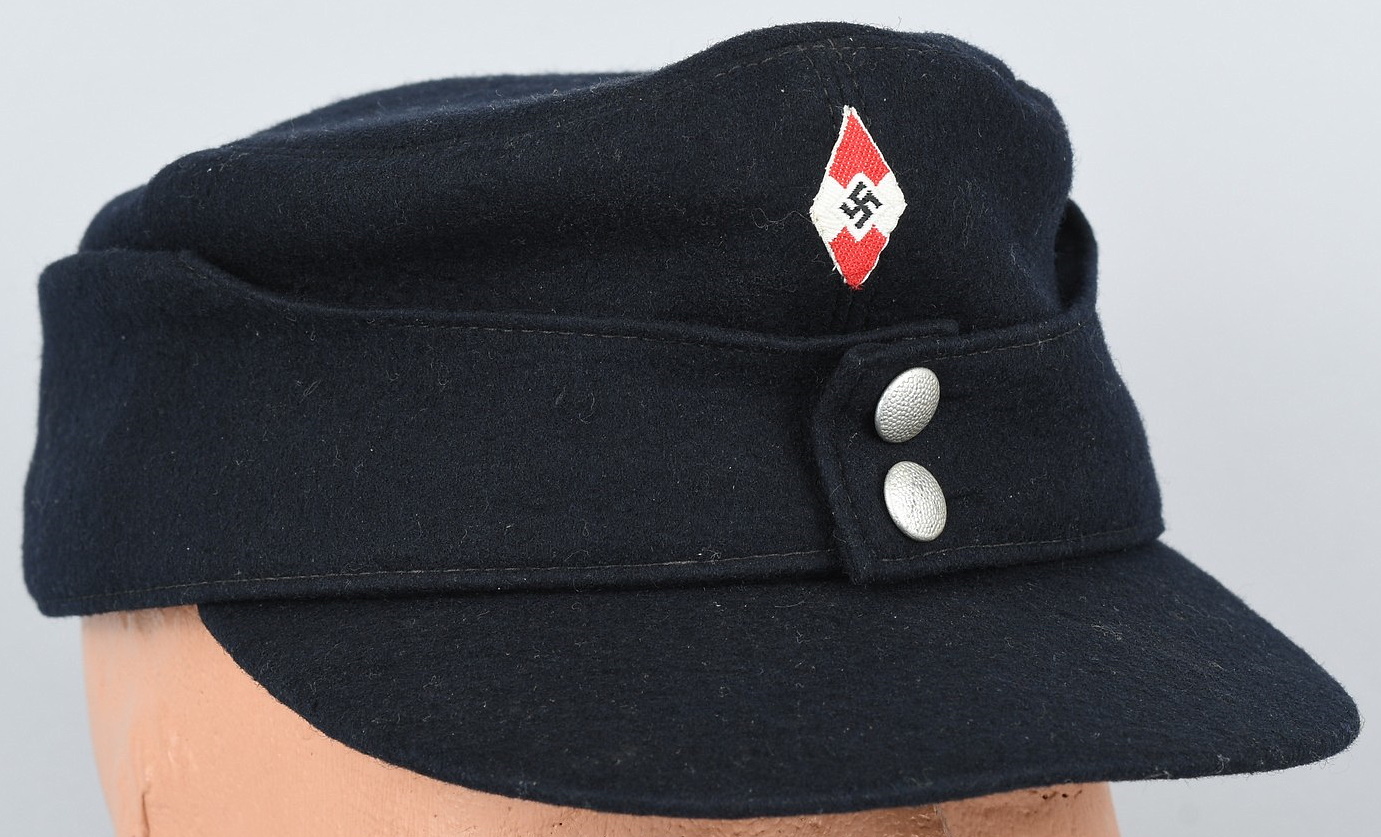 Hitlerjugend Black Winter Service Cap