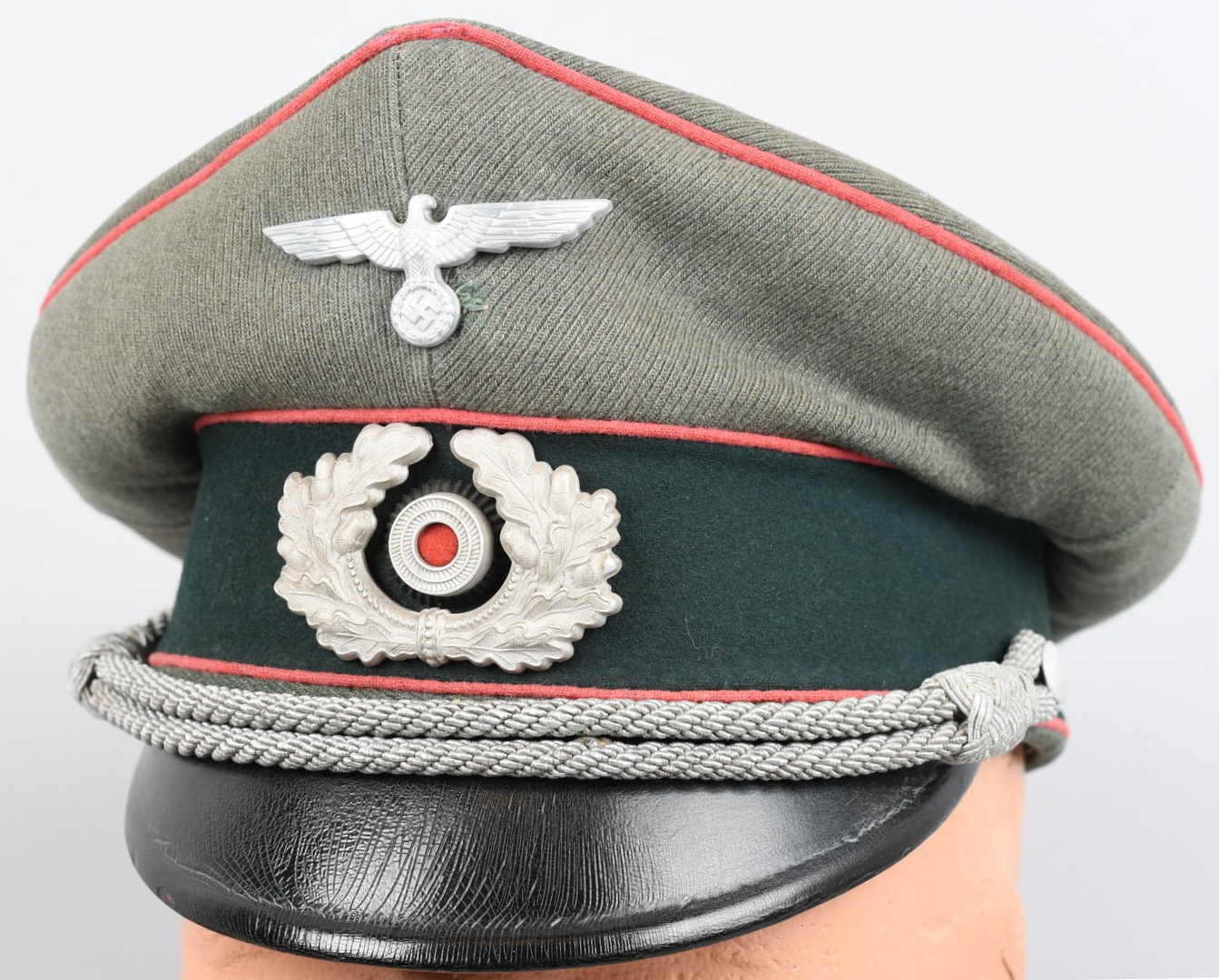 Heer Panzer Officers Visor Cap