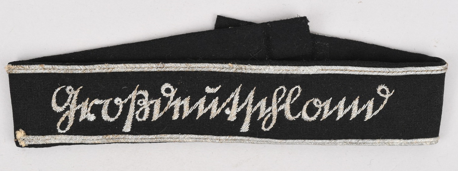 Heer Third Pattern Großdeutschland Officer's Cuff Title