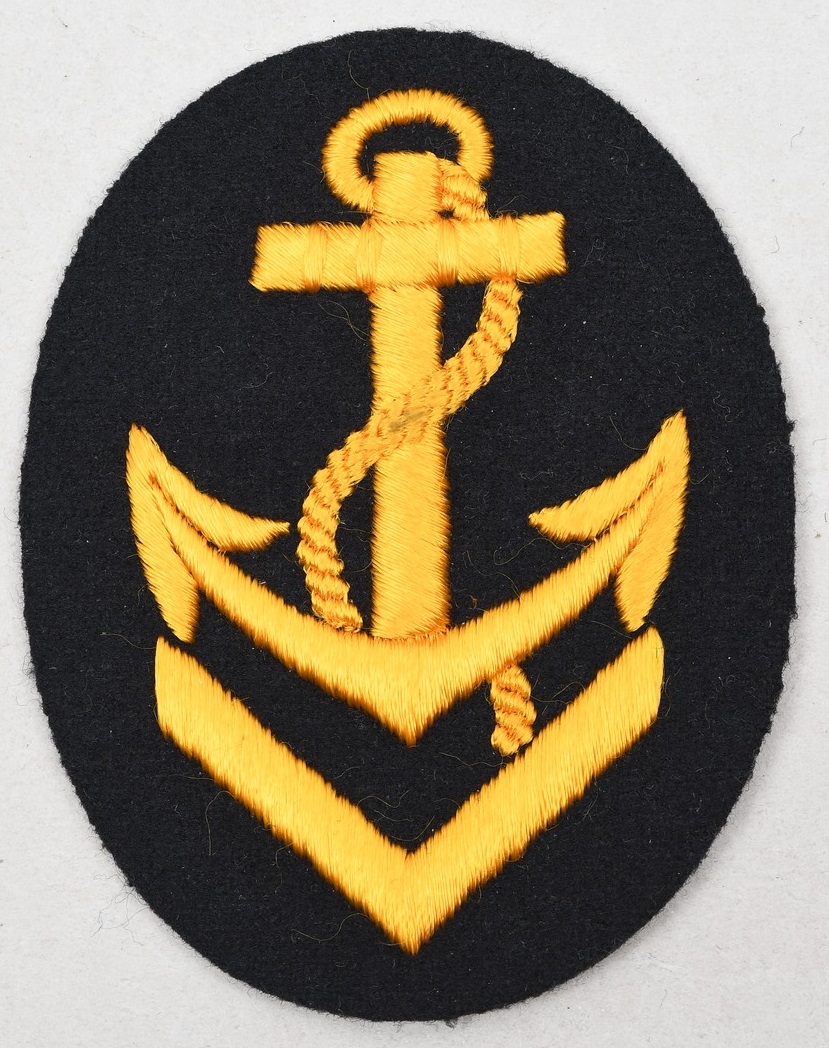 Kriegsmarine Senior Boatswain NCO's Career Sleeve Insignia