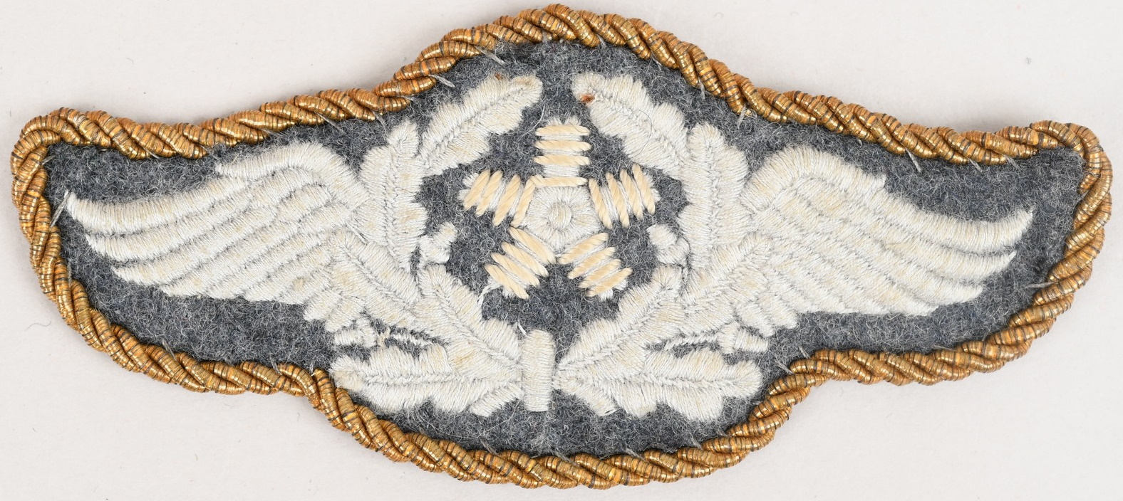 Luftwaffe Flight Technical Personnel's Trade Badge With Gilt Bra