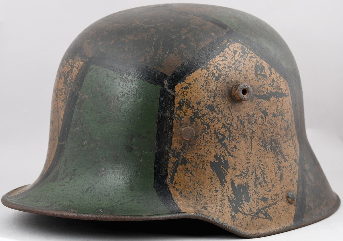 Imperial German M1917 Named Camouflage Helmet