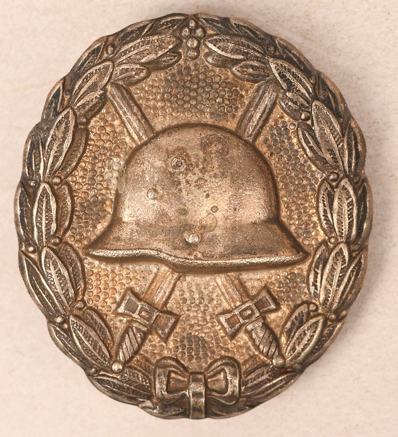 Wound Badge In Silver 1914-1918