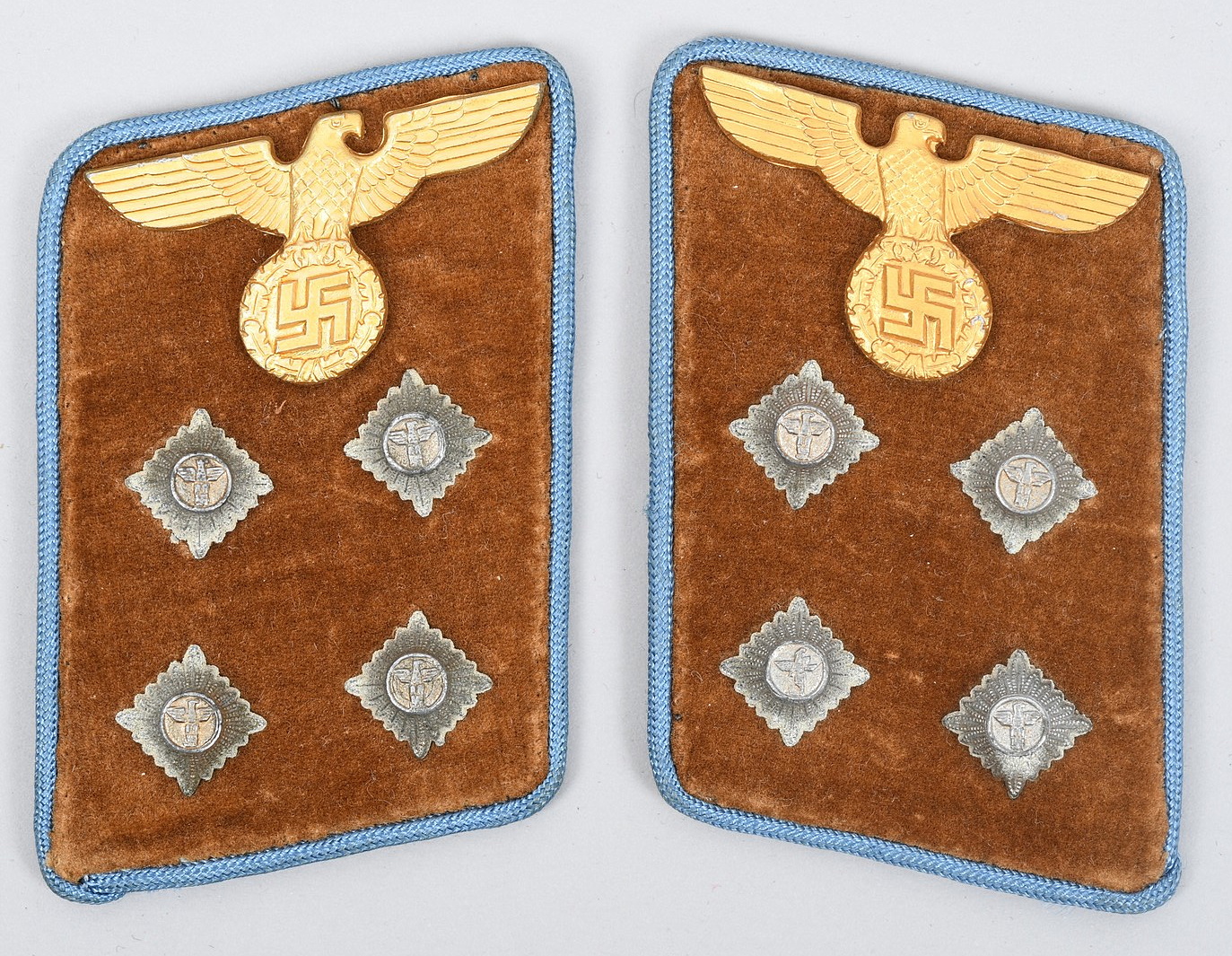 NSDAP Ortsgruppe Leiter's Collar Tabs