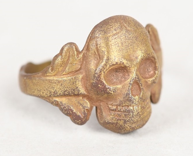 German WWII Soldier's Skull Ring