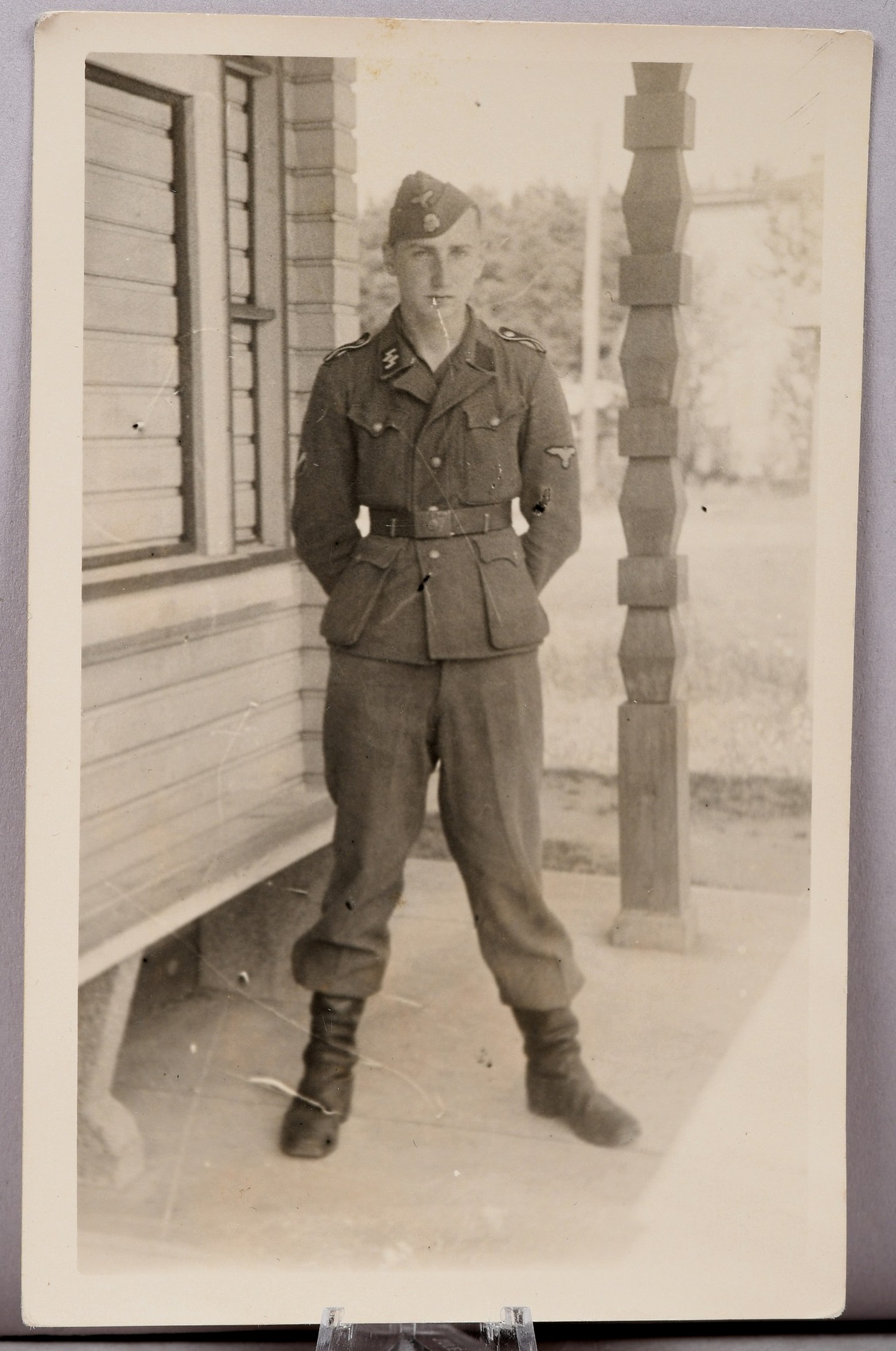 Waffen-SS Latvian Volunteer Photo