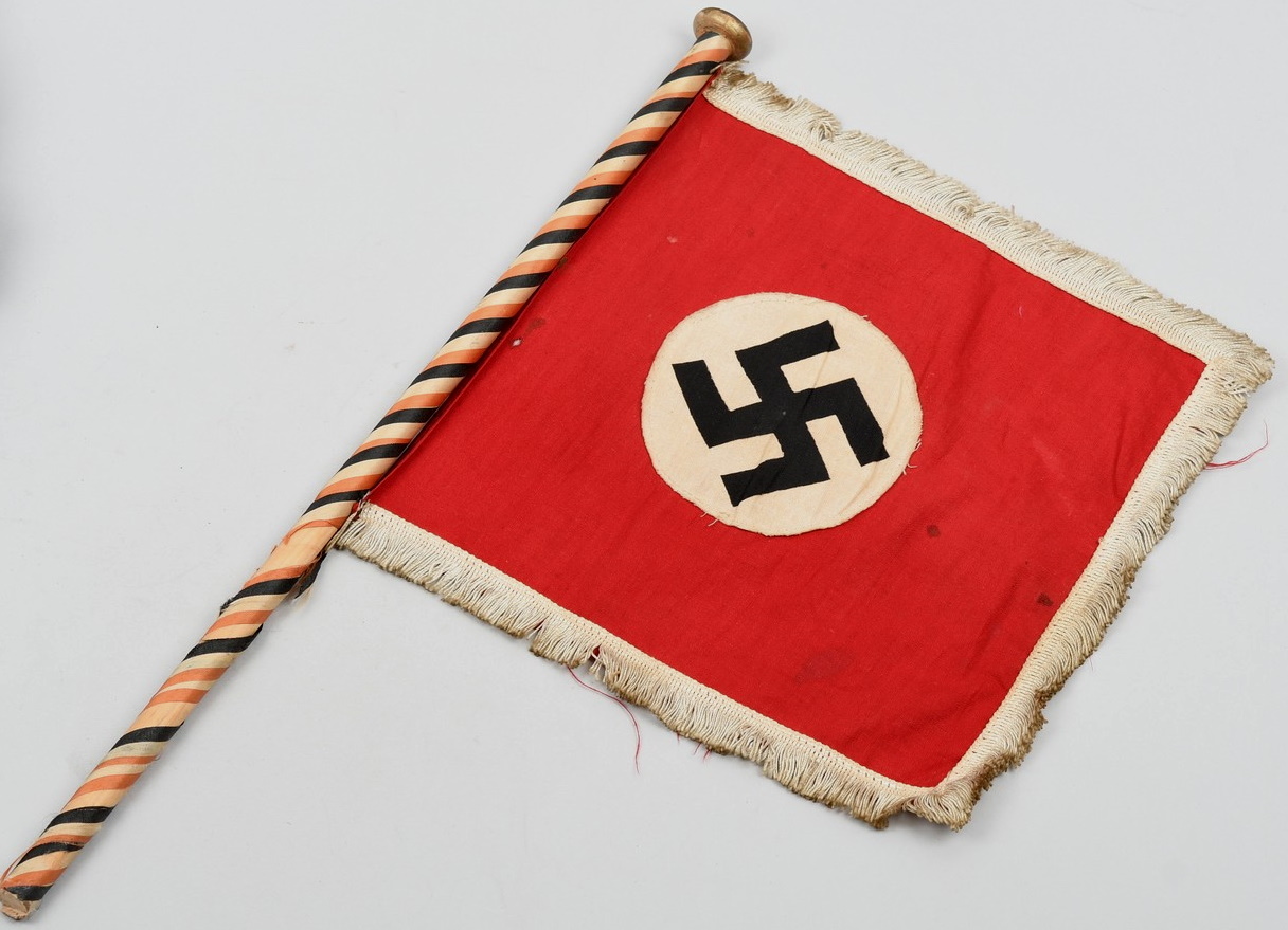 NSDAP Flag And Pole