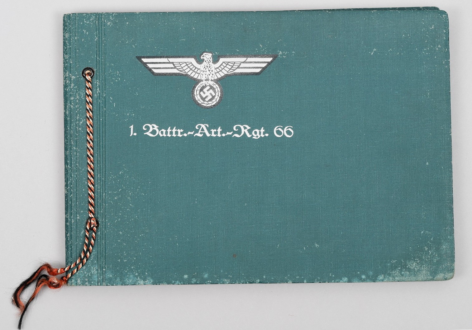 German WWII Art Rgt - 66 Empty and Un-issued Photo Album