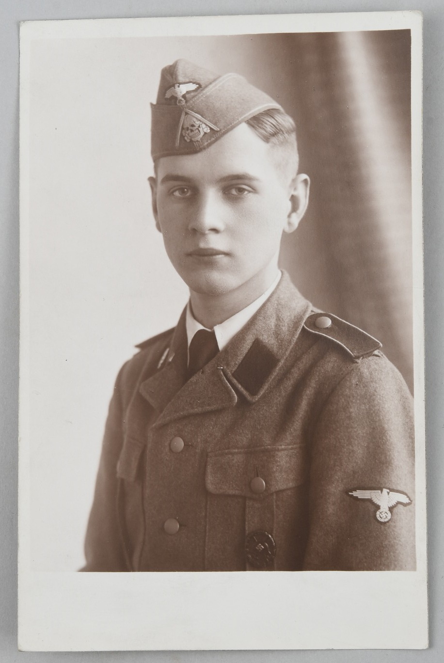 Waffen-SS EM's Studio Portrait Photo