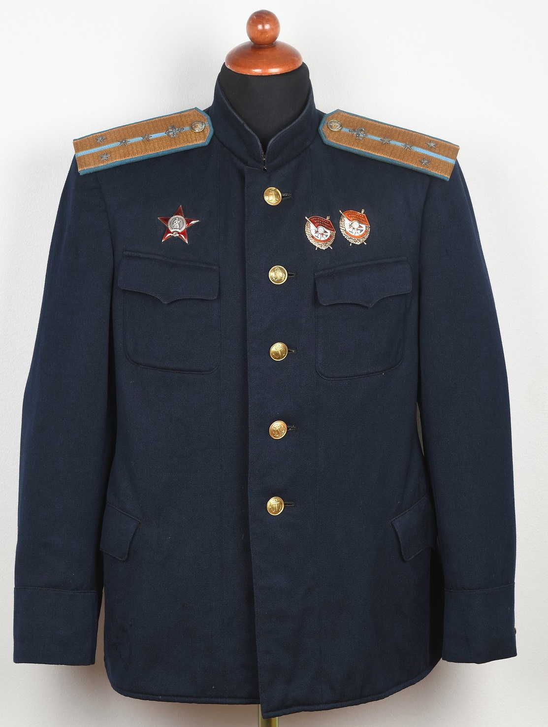 Russian WWII M43 Combat Tunic For a Naval Air Force Captain