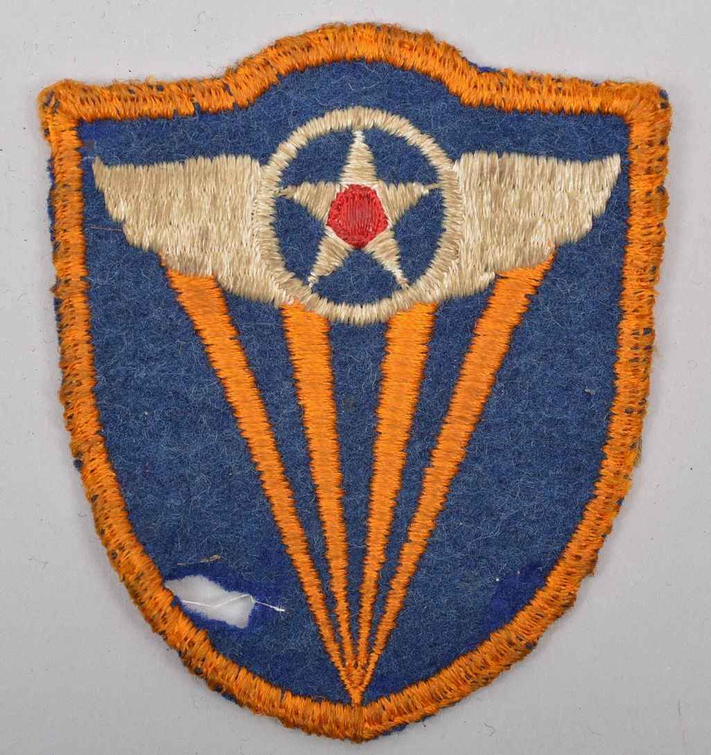 4´th Airforce Cloth patch, removed from a tunic