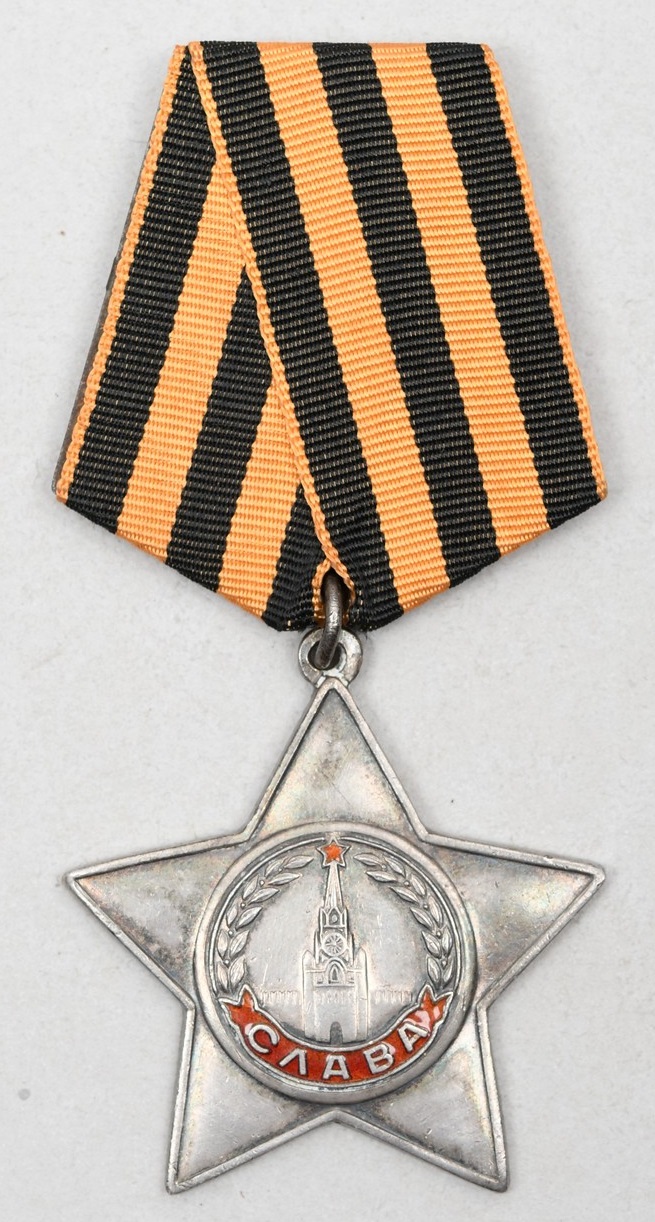 Russia WWII Order of Glory 3rd class With Research