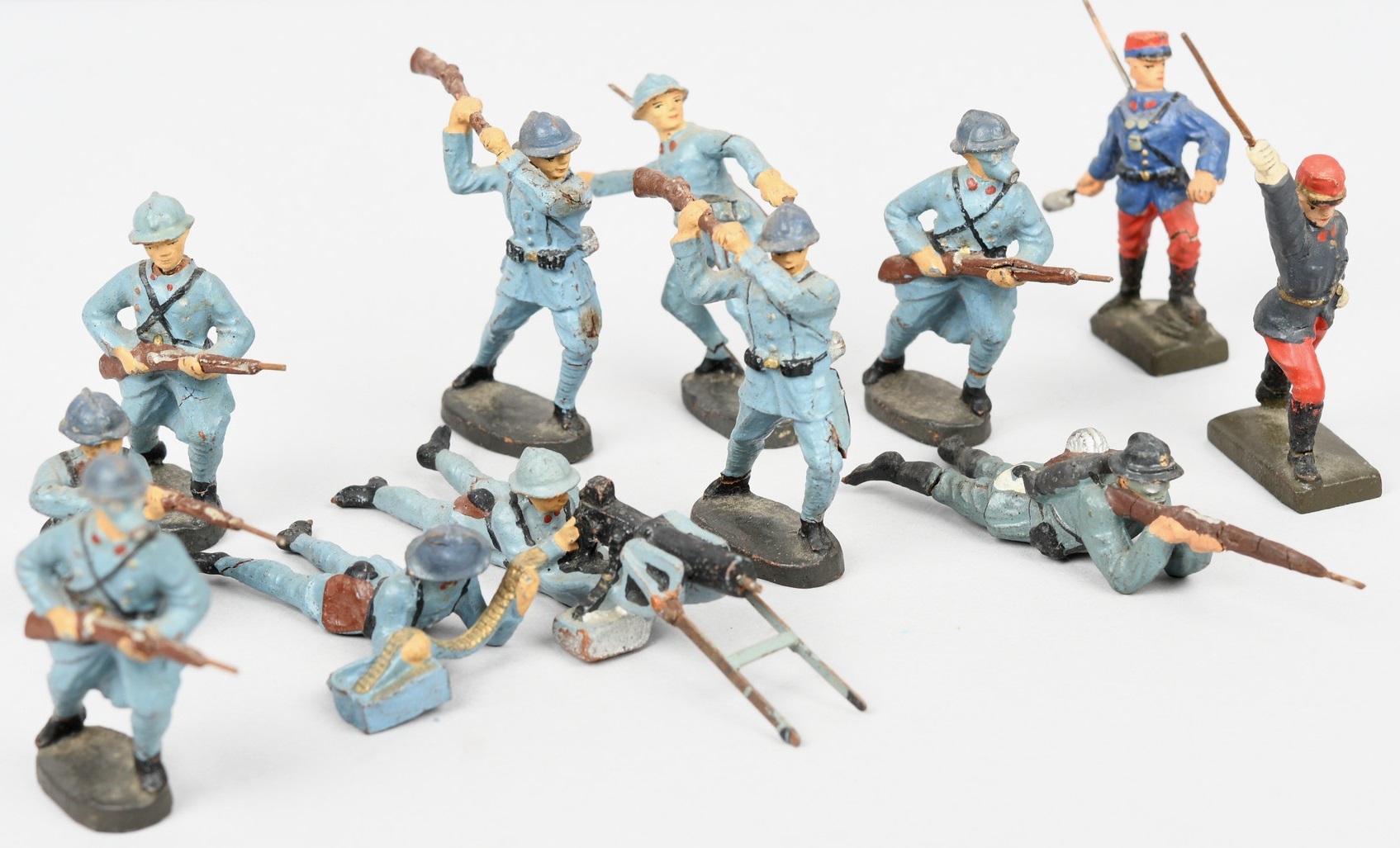 French Elastolin/Lineol Soldiers