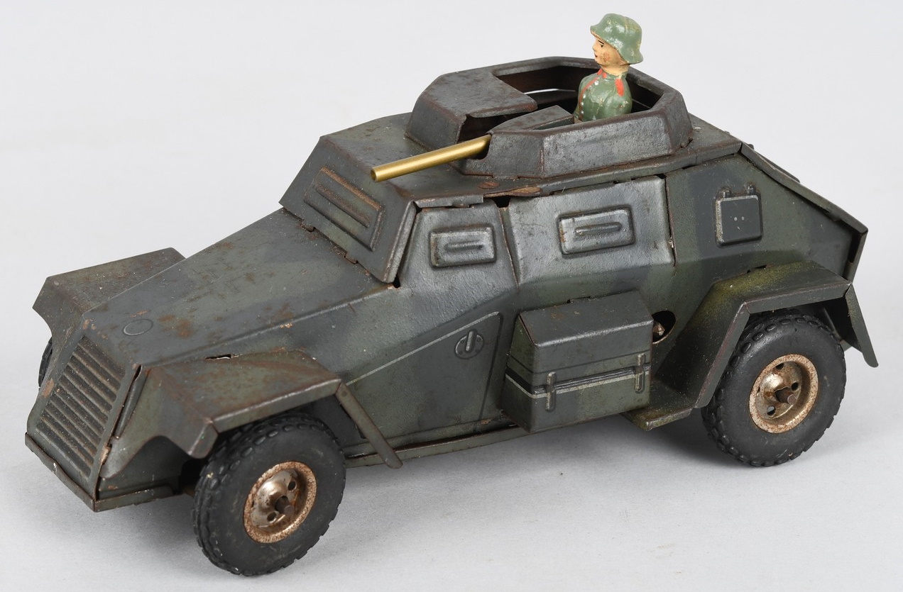 German Toy, Armoured Scout Vehicle Produced in the 1930's