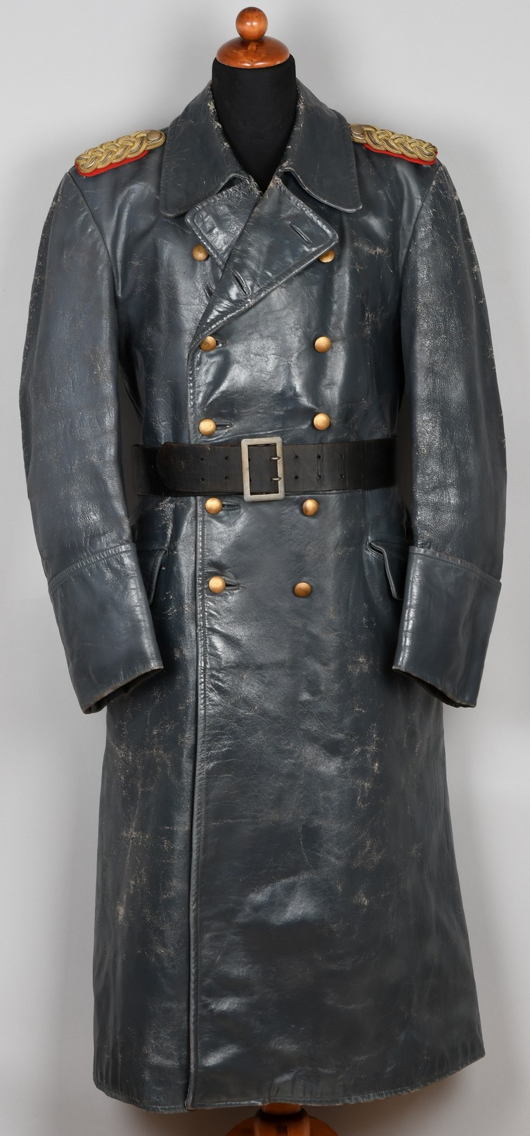 Heer Generalmajor's Leather Greatcoat