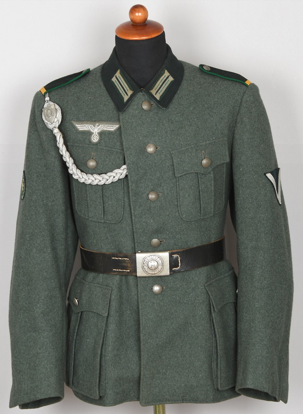 Heer Gebirgsjäger Gefreiter's Tailor Made M36 Tunic And Photoalb