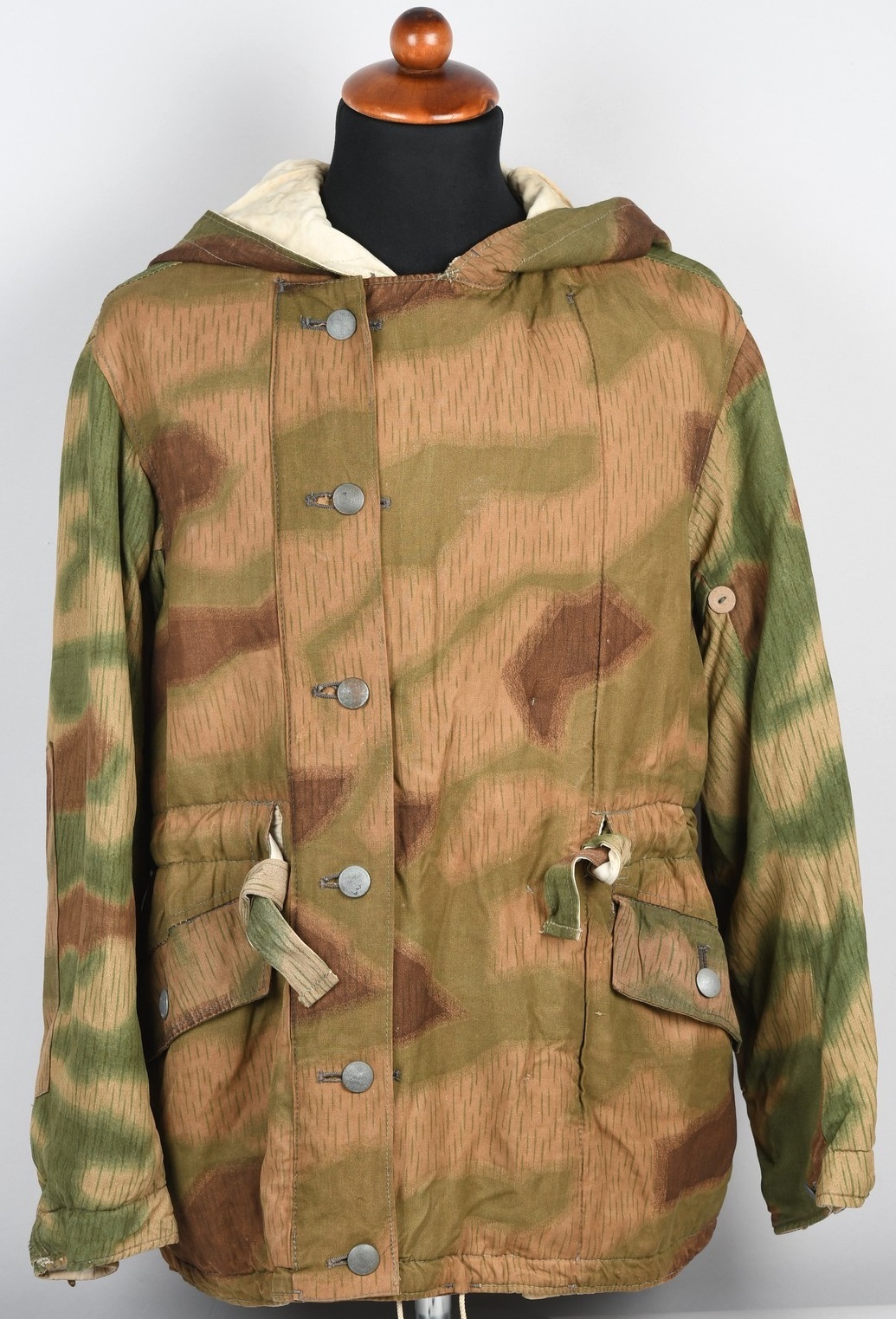 WWII German reversible marsh camouflage winter trousers