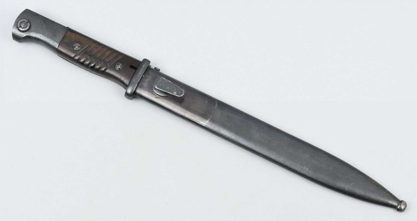 K98 Combat Bayonet With Matching Serial Number And Maker Mark